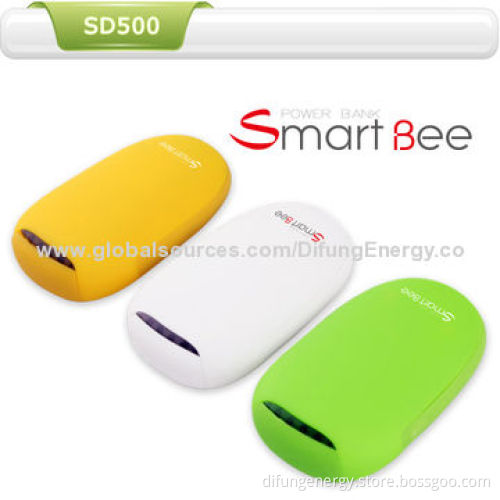 Cute Design Portable Mobile Charger with 5,200mAh Samsung Cells